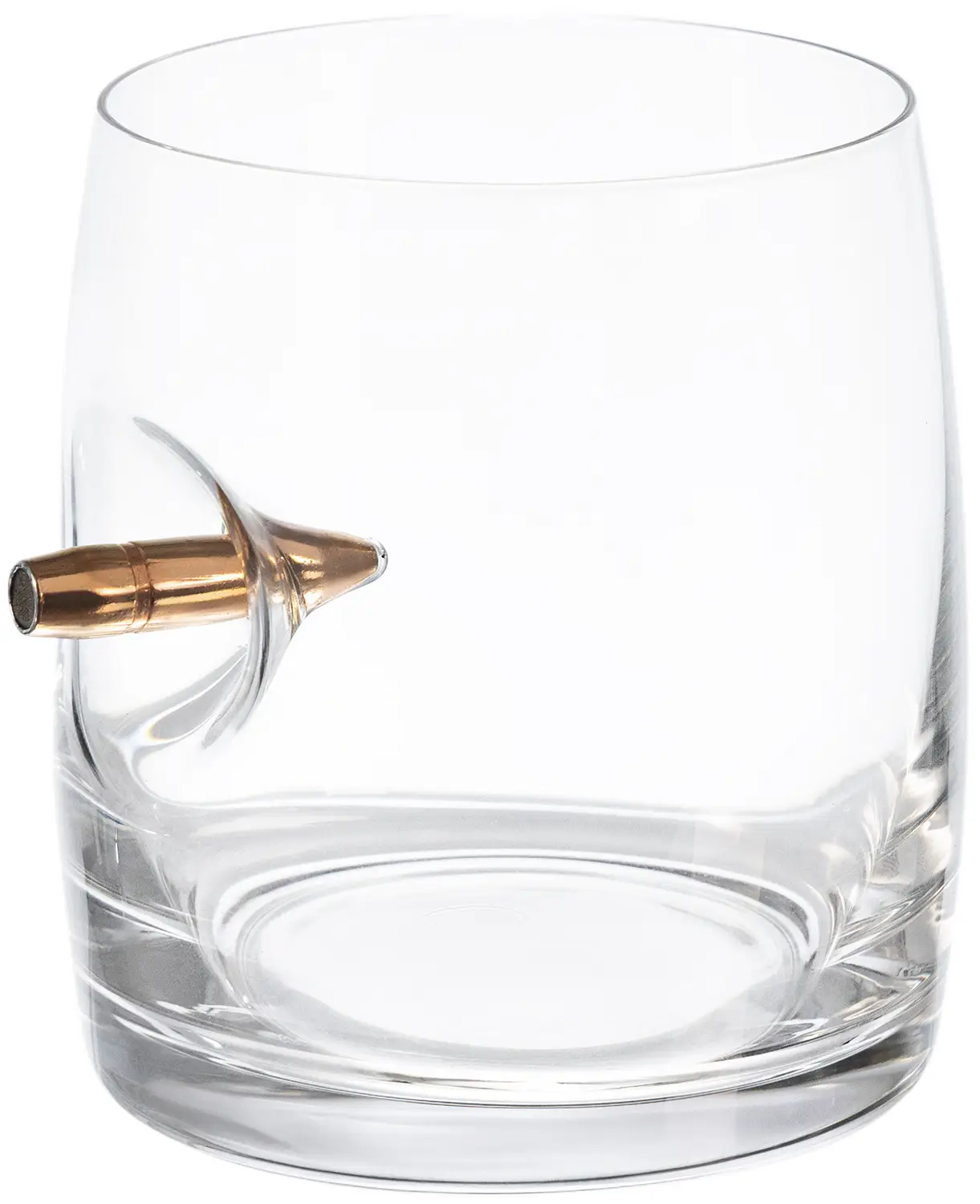 Стакан GUN&FUN для виски из богемського стекла с пулей