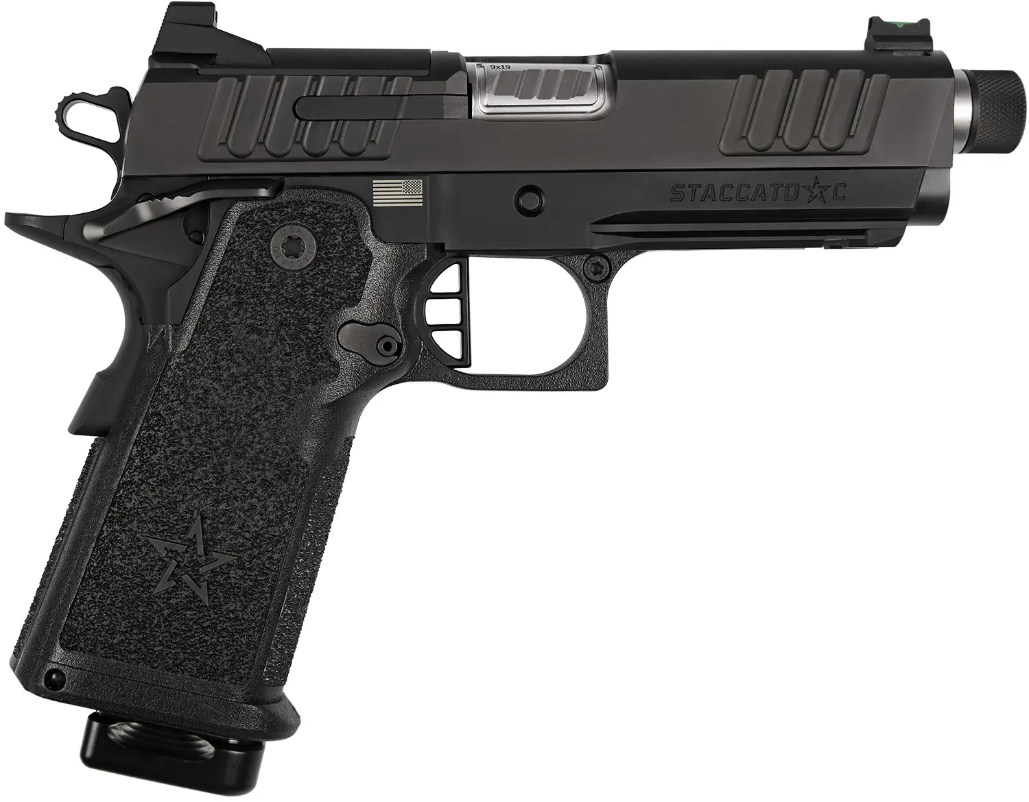 Пістолет спортивний Staccato 2011 C Full Size OR TB кал. 9 мм (9х19)