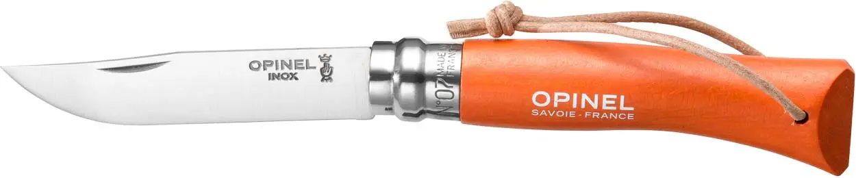 Нож Opinel №7 VRI Inox Trekking Orange