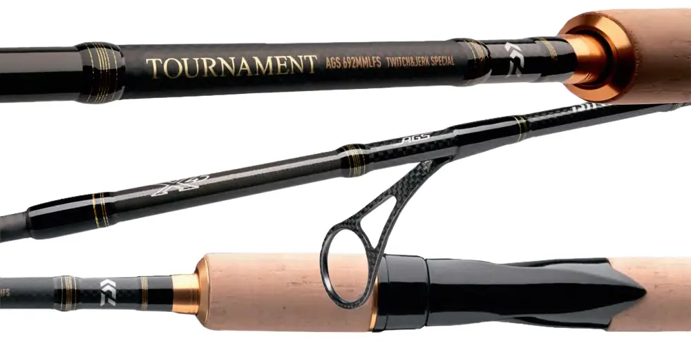 Спиннинг Daiwa Tournament AGS TNAGS802MLFS-AR Jigger 2.43m 5-15g