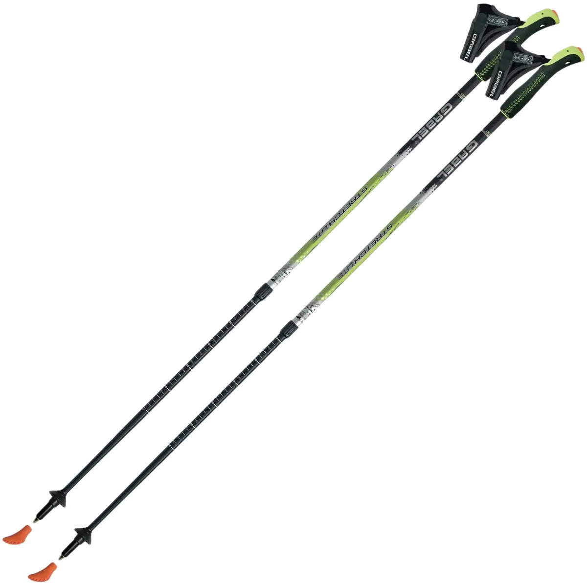 Палиці для скандинавської ходьби Gabel Stretch Lime Dual Tech