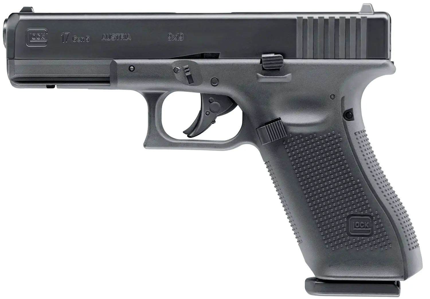 Пістолет страйкбольний Umarex Glock 17 Gen5 Blowback CO2  кал. 6 мм BB