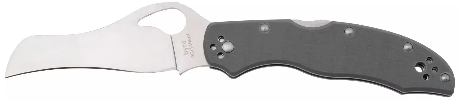Ніж Spyderco Byrd Gooney 9Cr14MoV G-10 Gray