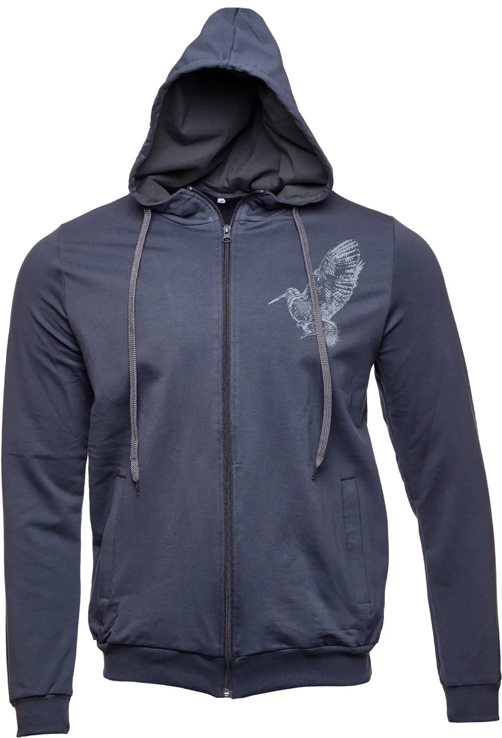 Худі Одяг ібіс "Я-МИСЛИВЕЦЬ" L Темно-сірий