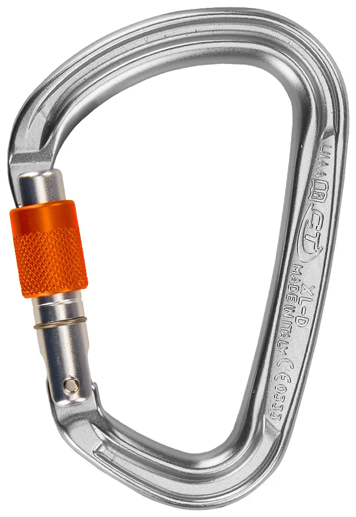 Карабин Climbing Technology XL-D SG Grey/Lobster