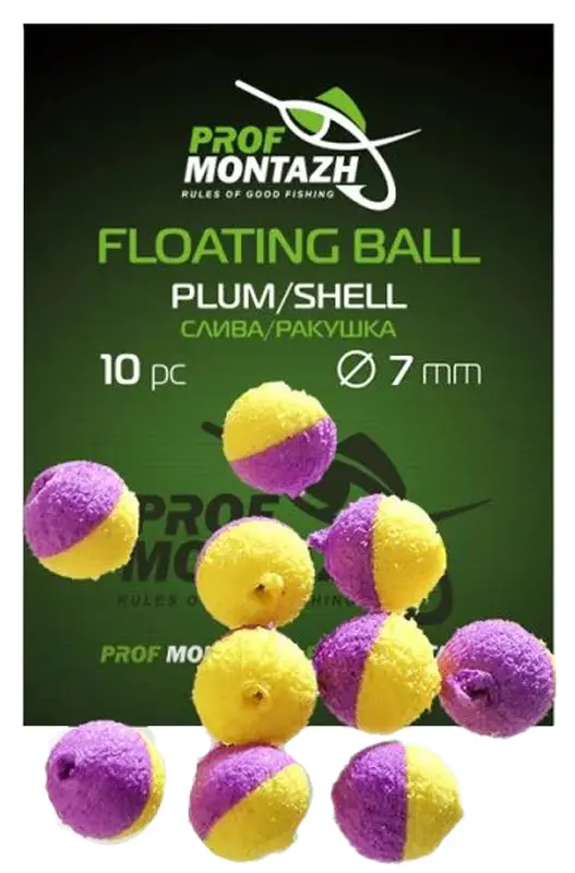 Штучна насадка Проф Монтаж з EVA 7mm Слива/Ракушка