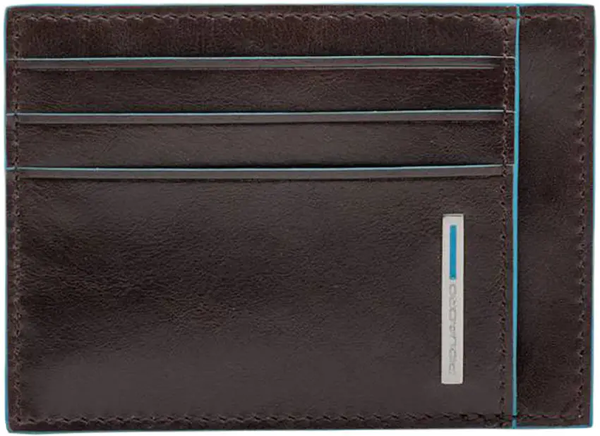 Кредитница Piquadro Blue Square Pocket credit card pouch Cognac