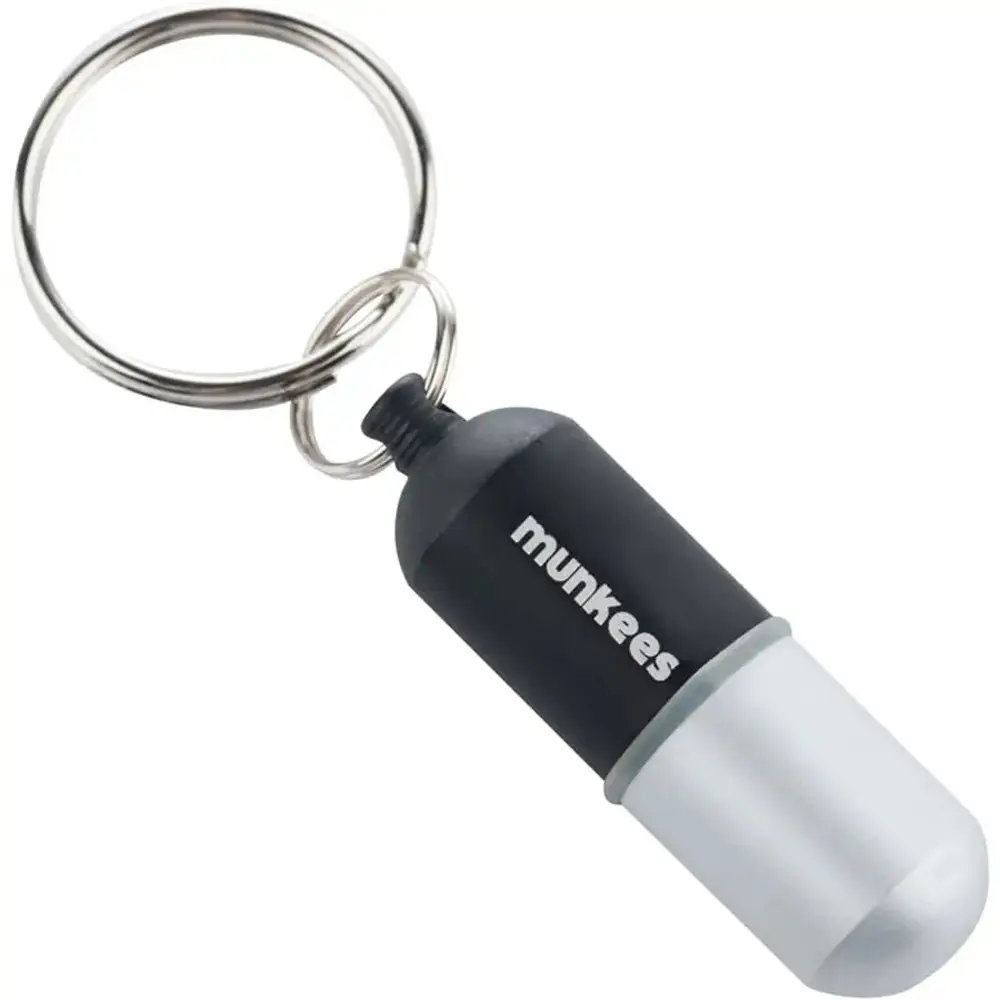 Брелок Munkees Waterproof Capsule Small Black