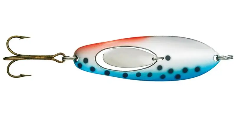 Блесна Kuusamo Taimen Super 75mm 17g FR/BLU/GRE-S