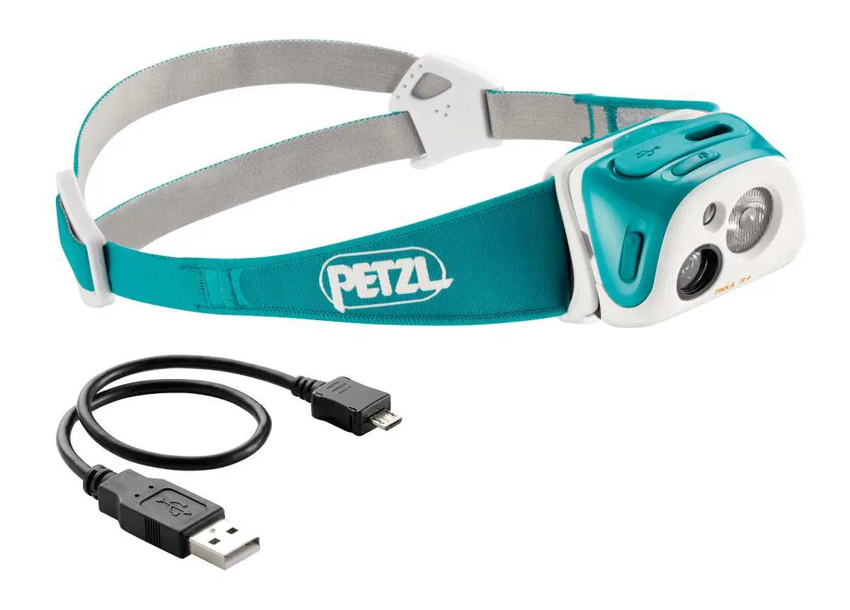 Ліхтар налобний Petzl E 92 RT Tikka R  teal blue 135 lm