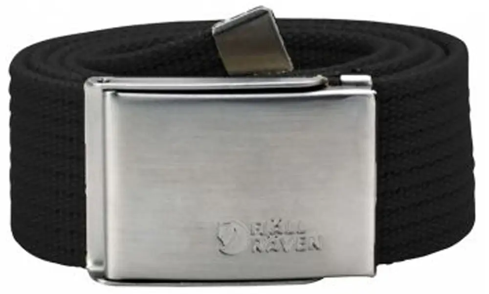 Ремень брючный Fjallraven Canvas Belt Black