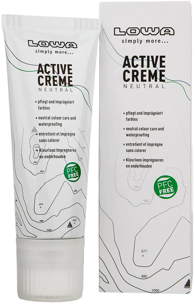Крем для обуви Lowa Active Creme 75мл Clear