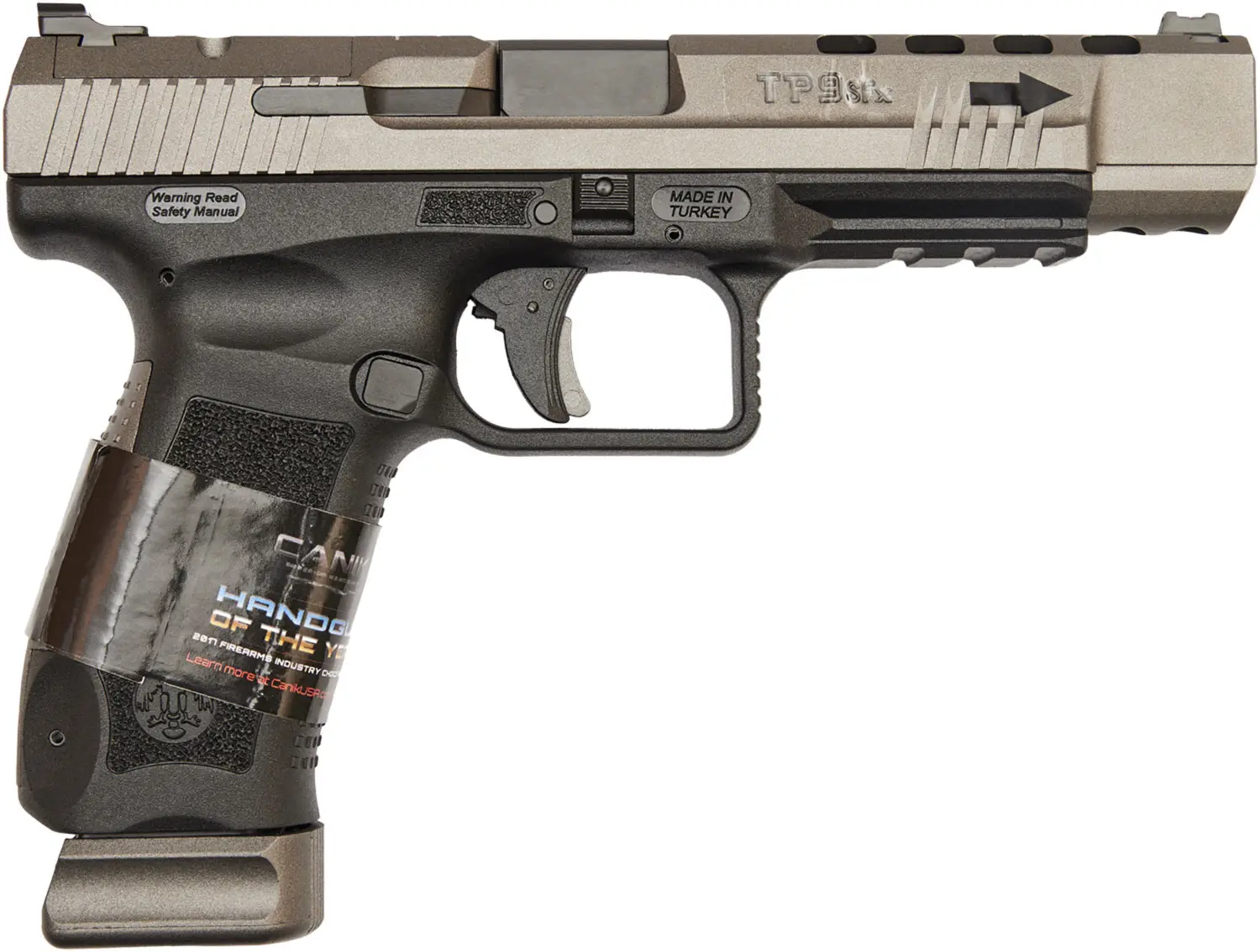 Пистолет спортивный Canik TP9 SFx SA кал. 9 мм (9х19). Tungsten