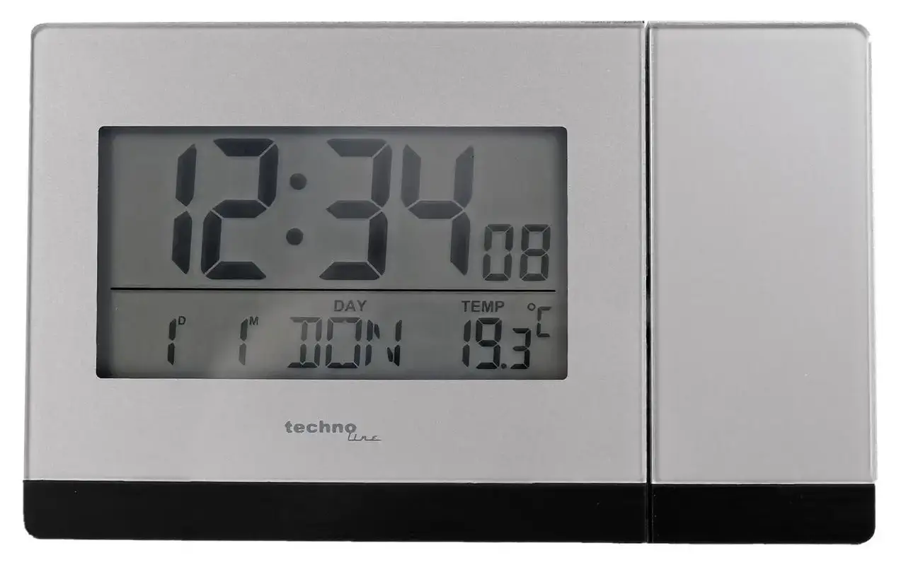 Часы (будильник) Technoline WT538 Silver Anthracite