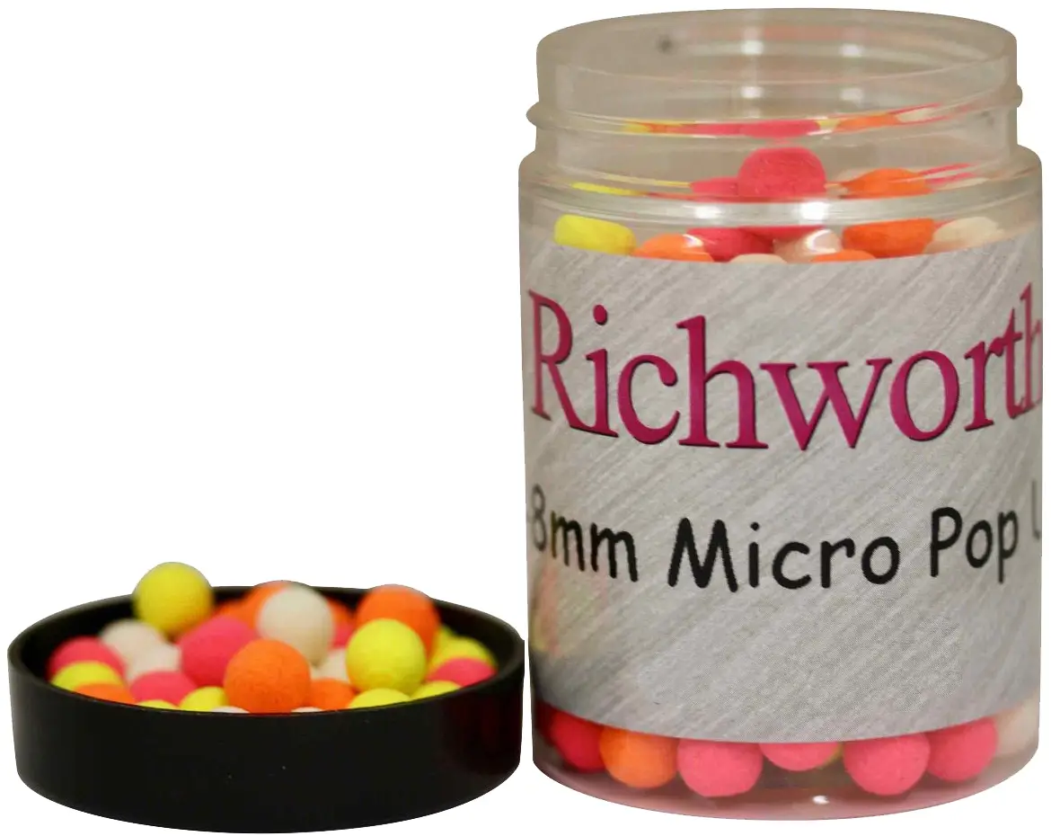 Бойлы Richworth Micro Pop-Ups Strawberry Jam 6-8mm 100ml