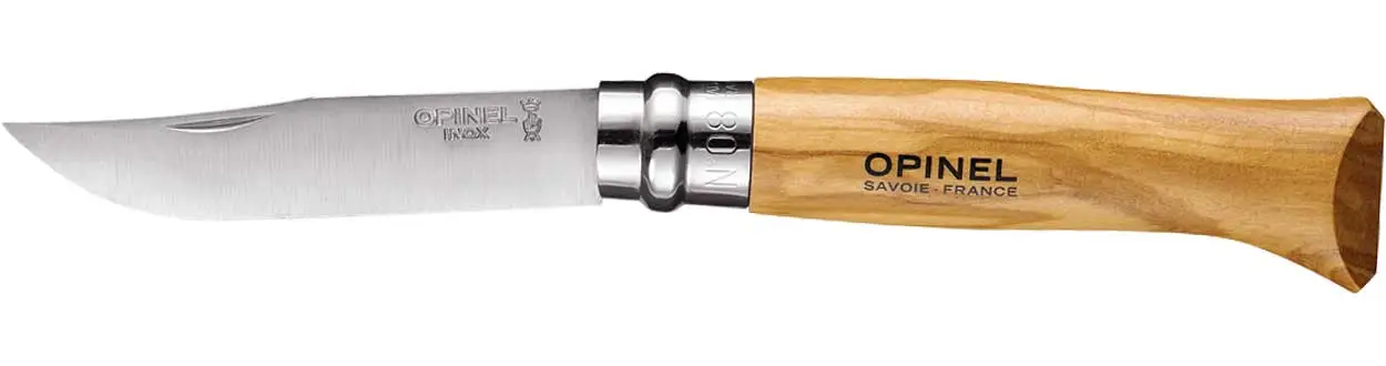 Ніж Opinel №8 VRI Inox Olive