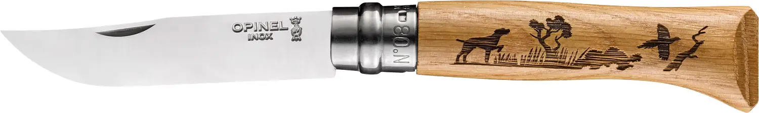 Ніж Opinel №8 VRI Inox Animalia "Собака"