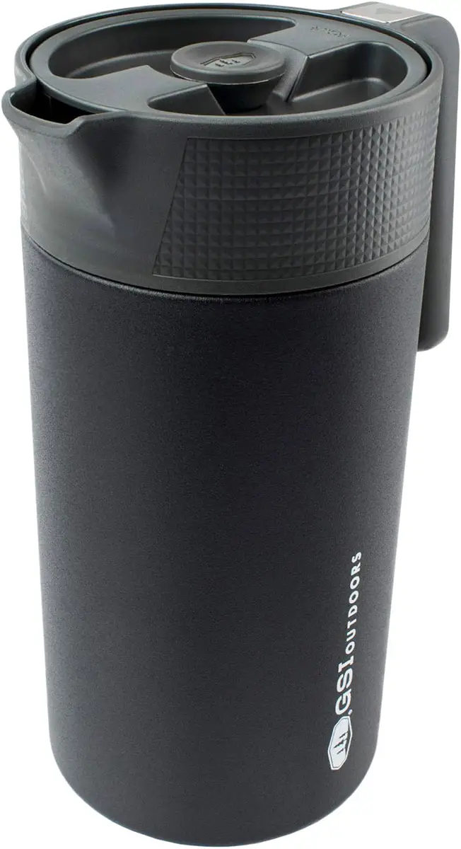 Кава-прес GSI Outdoors Glacier Stainless Javapress Black