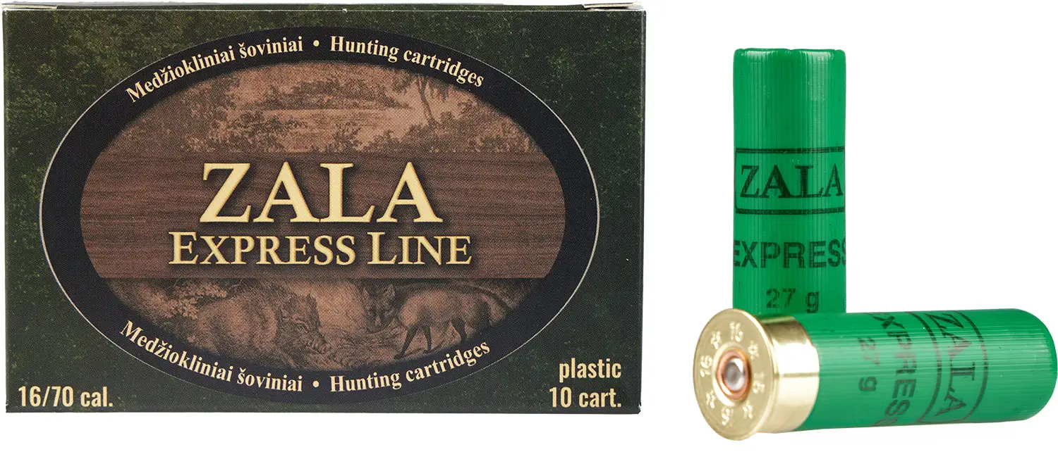 Патрон Zala Arms Express кал. 16/70 дробь №7,5 (2,40 мм) навеска 27 г