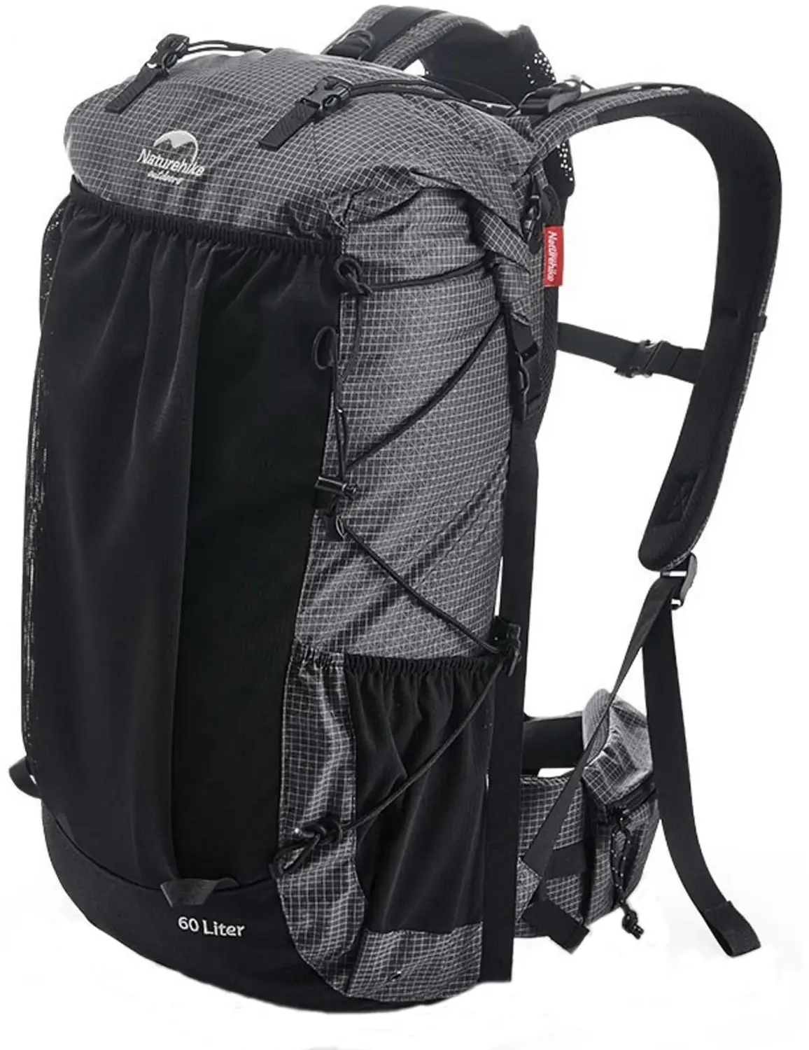 Рюкзак Naturehike Rock NH19BP095 60+5л Grey