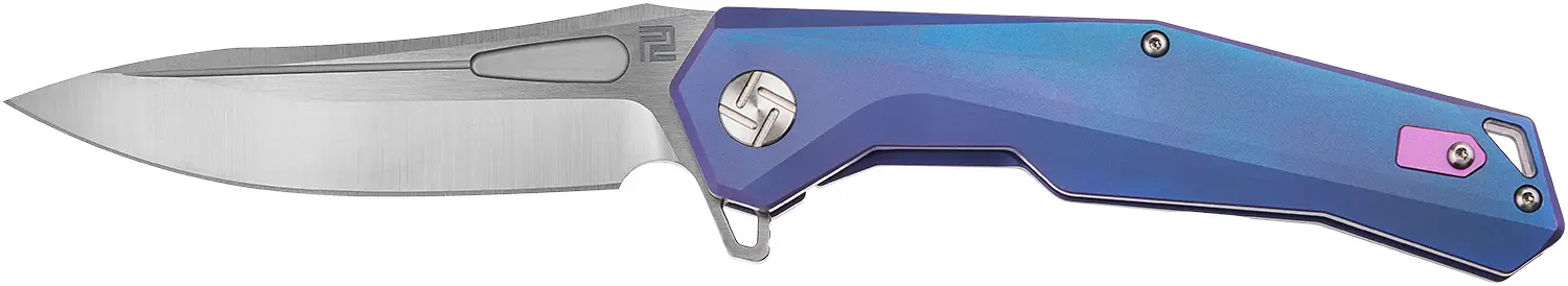 Ніж Artisan Zumwalt M390 Titanium Blue