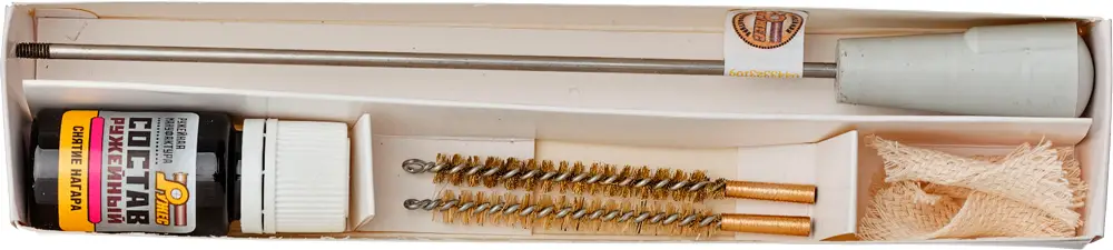 Набор Ружес для чистки револьверов под патрон Флобера кал. 4 мм (коробка)