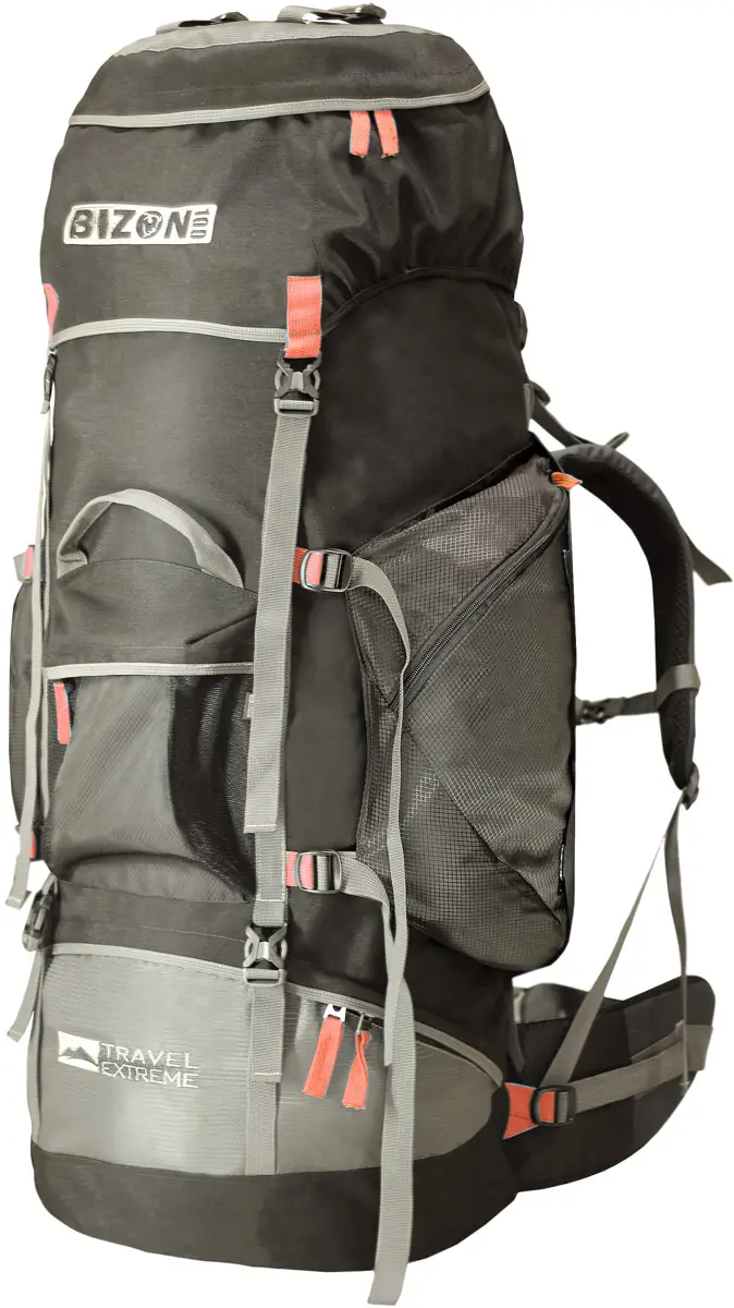 Рюкзак Travel Extreme TE Bizon 100 Black/red