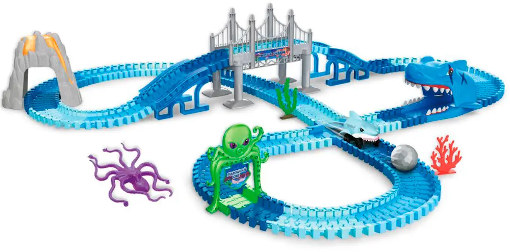 Игровой набор OTAMANKO Автотрек Удивительные приключения: Подводный мир