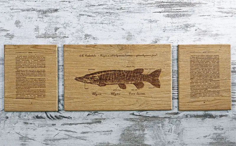 Картина триплекс Fish-Point «ЩУКА»