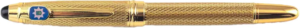 Ручка Kupola з тризубом "Національна поліція України" в футлярі Golden