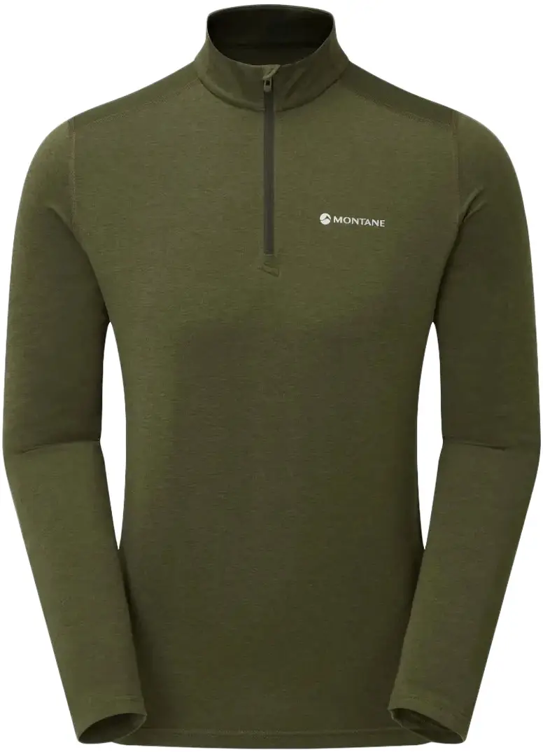 Термокофта Montane Dart Thermo Zip Neck XXL Kelp Green