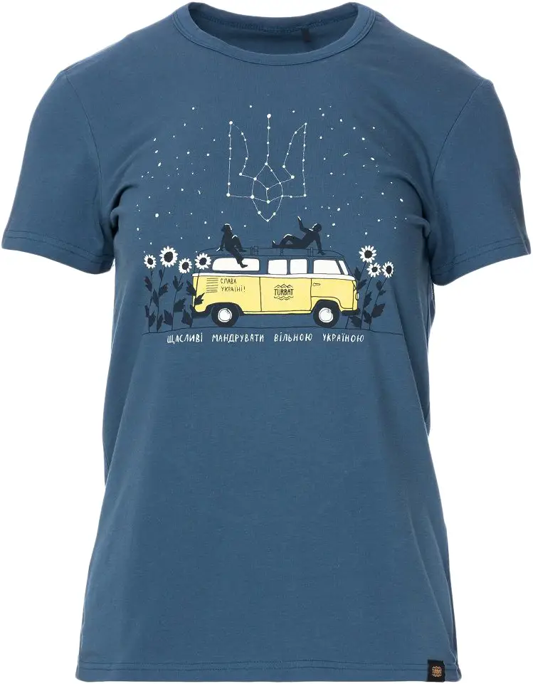Футболка Turbat Mriya Wmn M Indian Teal Blue