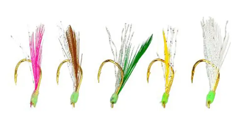 Оснастка морская Golden Catch Aji Sabiki F405 №8 Multicolor (5 гачків)