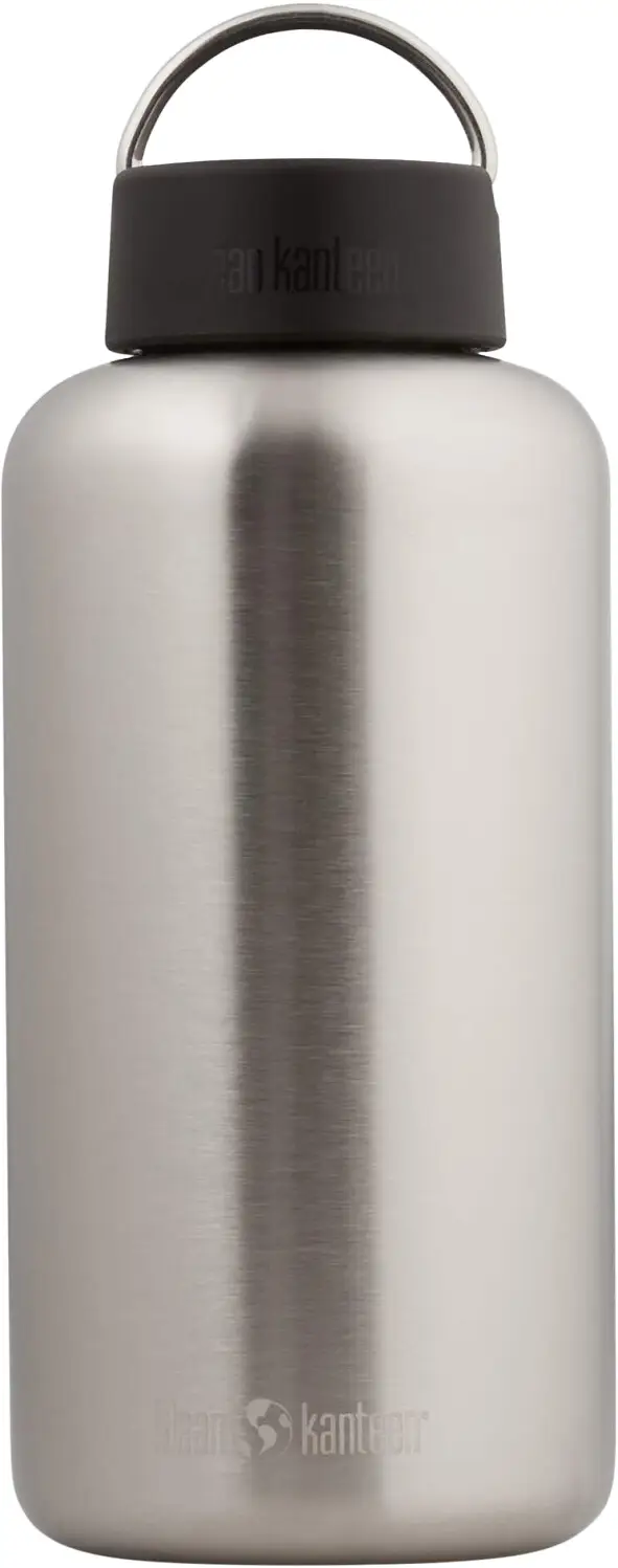 Фляга Klean Kanteen Wide Loop Cap 1900 мл Brushed Stainless