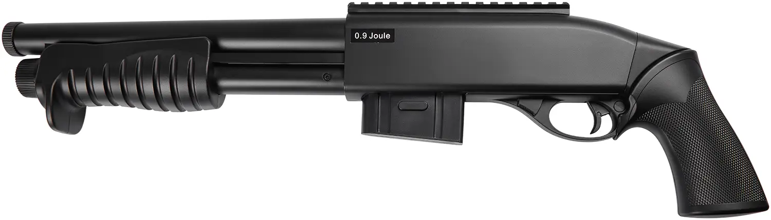 Рушниця страйкбольна ASG DiscoveryLine pump-action Spring 6 мм Black