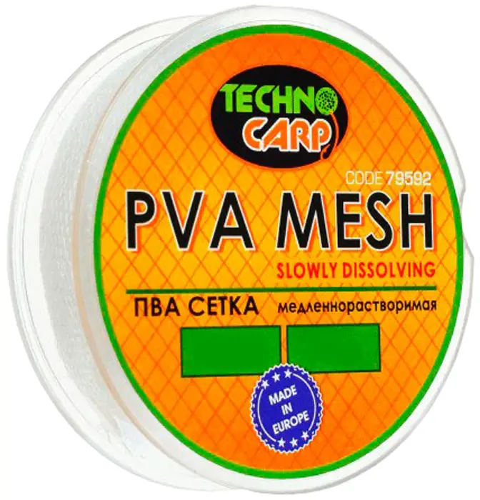 Пва-сітка Технокарп повільнорозчинна 15мм 10м