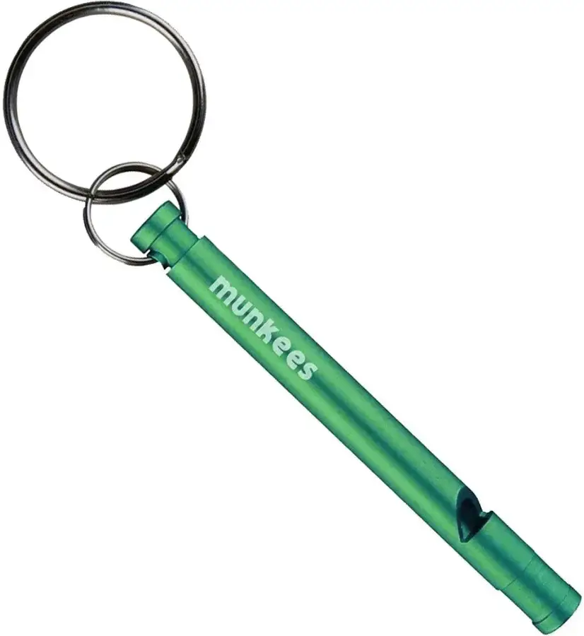 Брелок Munkees Slim Whistle Grass green