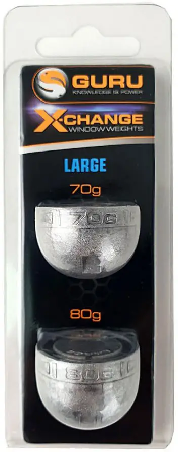 Грузило Guru X-Change Window Feeder Spare Weight Pack Extra Heavy L 70g+80g