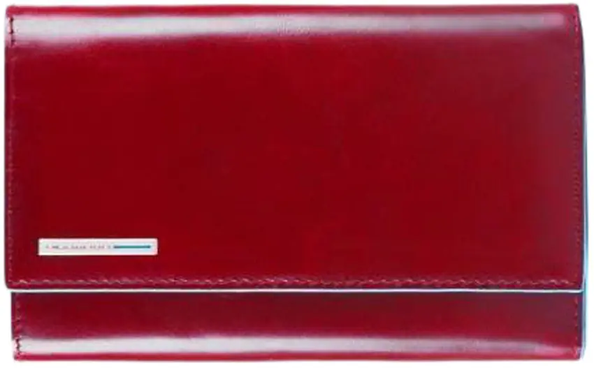 Кошелек Piquadro Blue Square Big women’s wallet with credit card facility Red