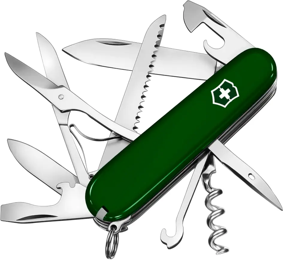 Ніж Victorinox Huntsman 1.3713.4 Green