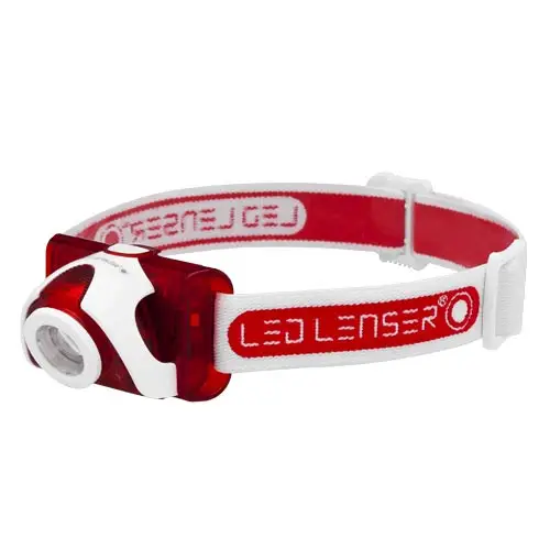 Ліхтар налобний LED LENSER 6006 SEO5 180 lm red