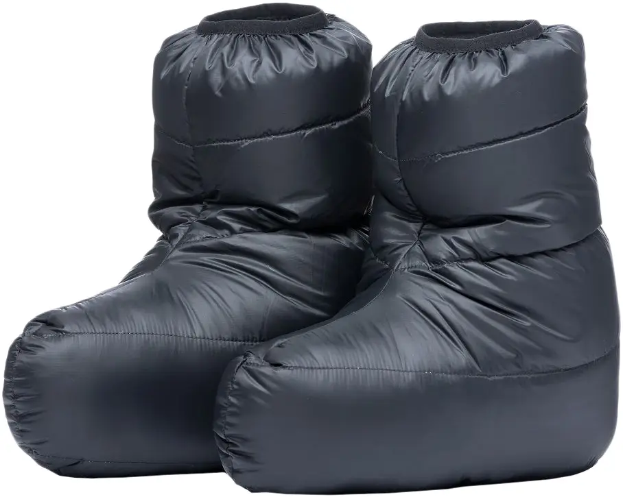 Тапочки Turbat Down Socks S Night Black/Bright Lime