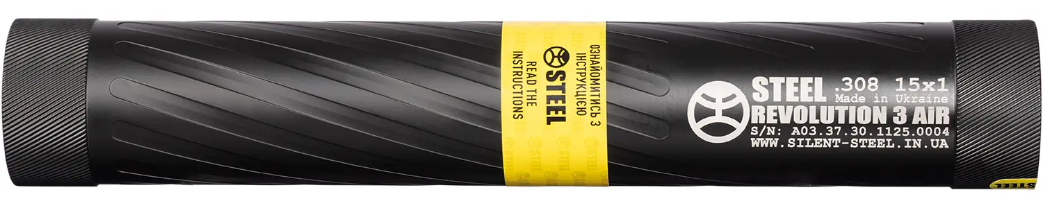 Саундмодератор Steel Revolution 3 AiR .30 різьба М15х1