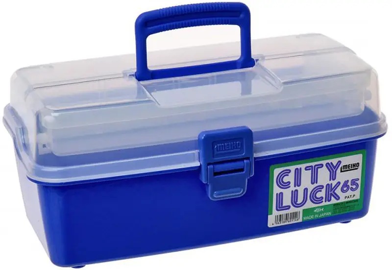Ящик Meiho New City Luck 65 Tackle Box 348x181x165mm Blue
