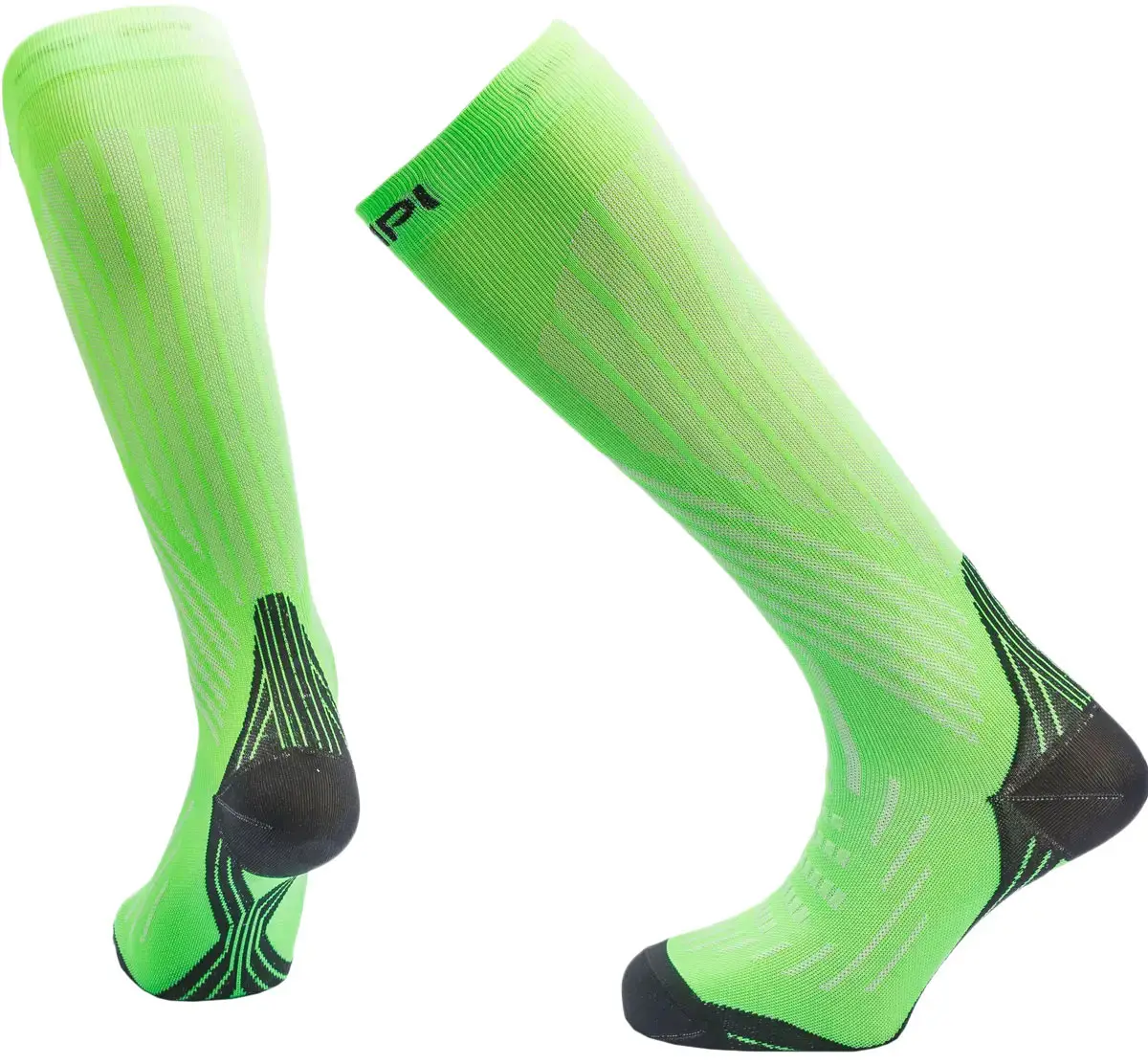 Носки Accapi Compression Performance 37/38 Green Fluo