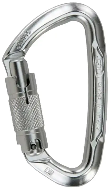 Карабин Climbing Technology Lime WG Twistlock Silver