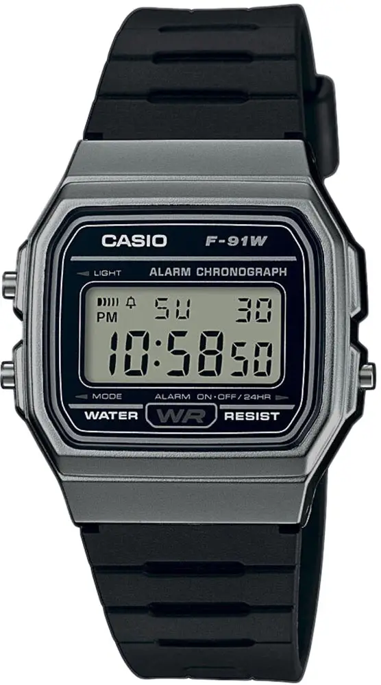 Годинник Casio F-91WM-7AEF. Сріблястий