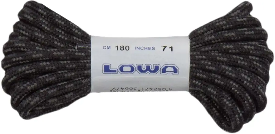 Шнурки Lowa Trekking 180cm Black-Grey Dotted