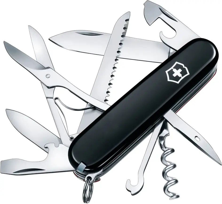 Ніж Victorinox Huntsman 1.3715.3. Чорний