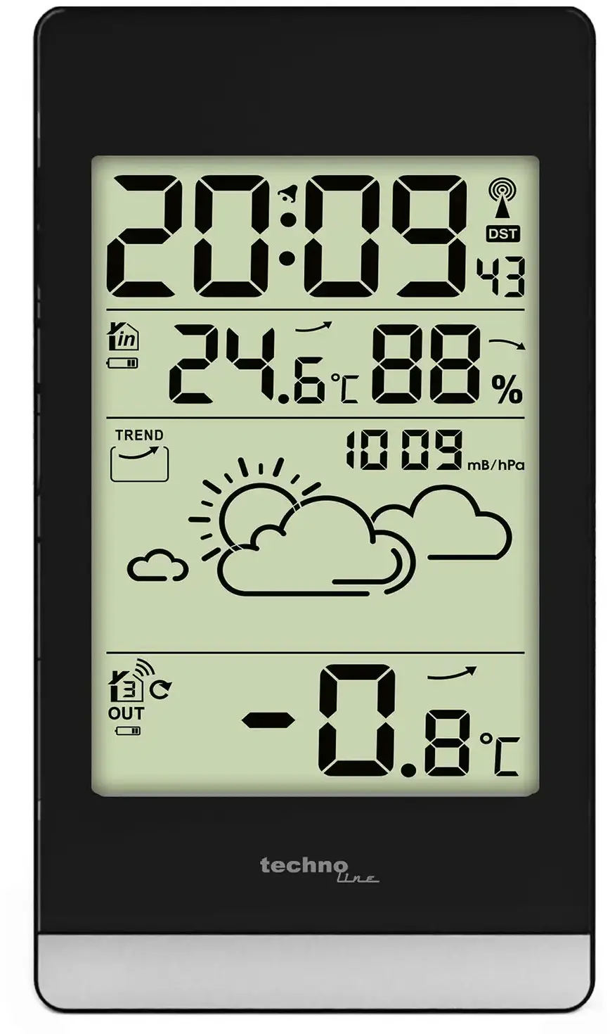 Метеостанція Technoline WS9132 Black